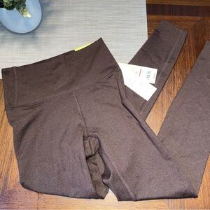All In Motion Ultra High Rise Cozy Leggings Womens XS Brown NWT Target